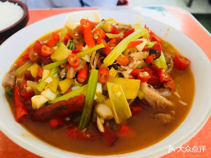 独一佳湘菜馆酸辣牛肚图片 - 第400张