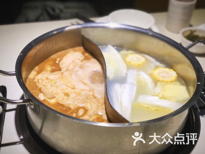 二八火锅菜馆(皇岗店)沙爹鸳鸯锅图片 第48张