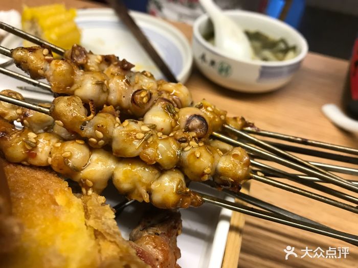 烤鱿鱼嘴