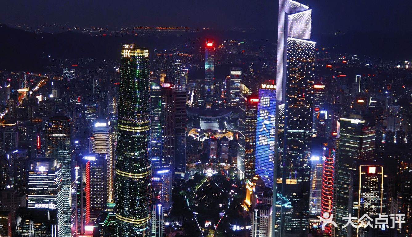从黄昏日落到星光夜景,广州夜景绝绝子!