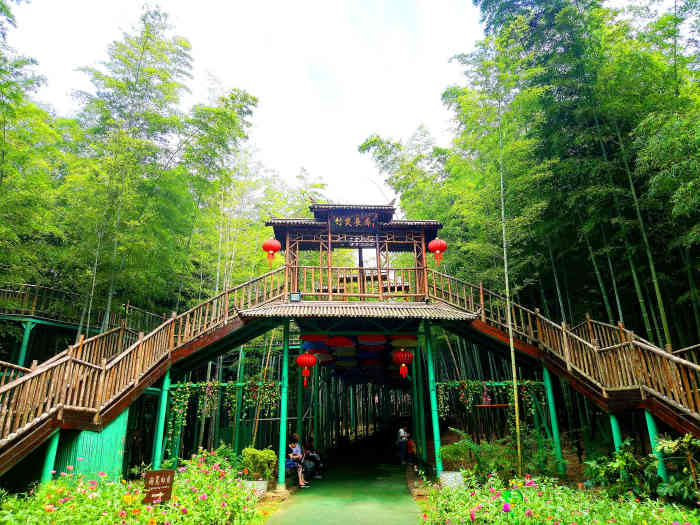 陶祖圣境-竹尖玻璃栈道-"位于宜兴的竹海村36陶祖圣境