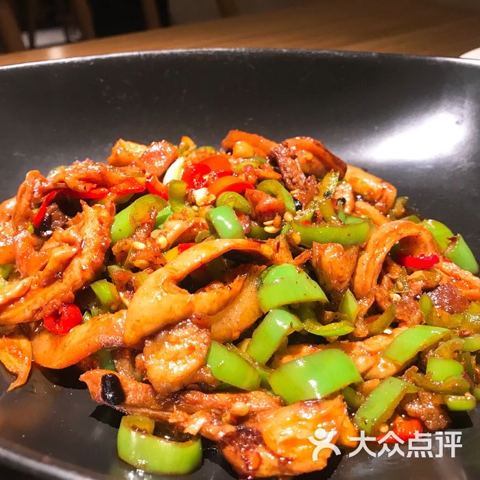 雁舍 湘食·茶点拆骨肉炒肥肠图片-北京湘菜-大众点评网