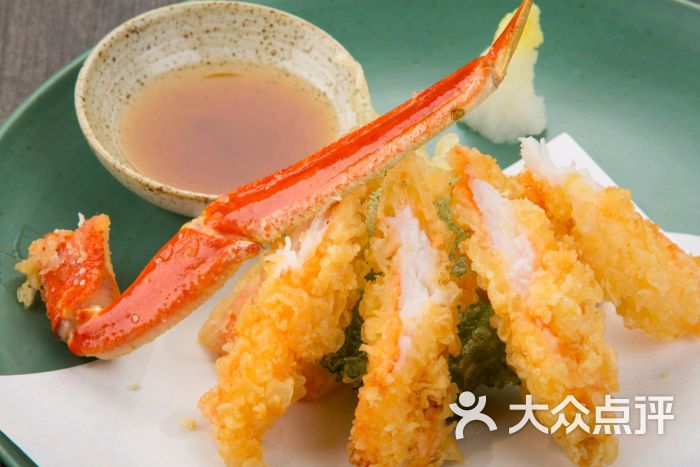 松叶蟹天妇罗