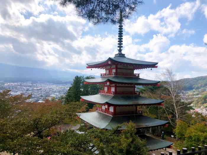 浅间神社"94ずいぶん昔,よねん前ですね,日本へ行.