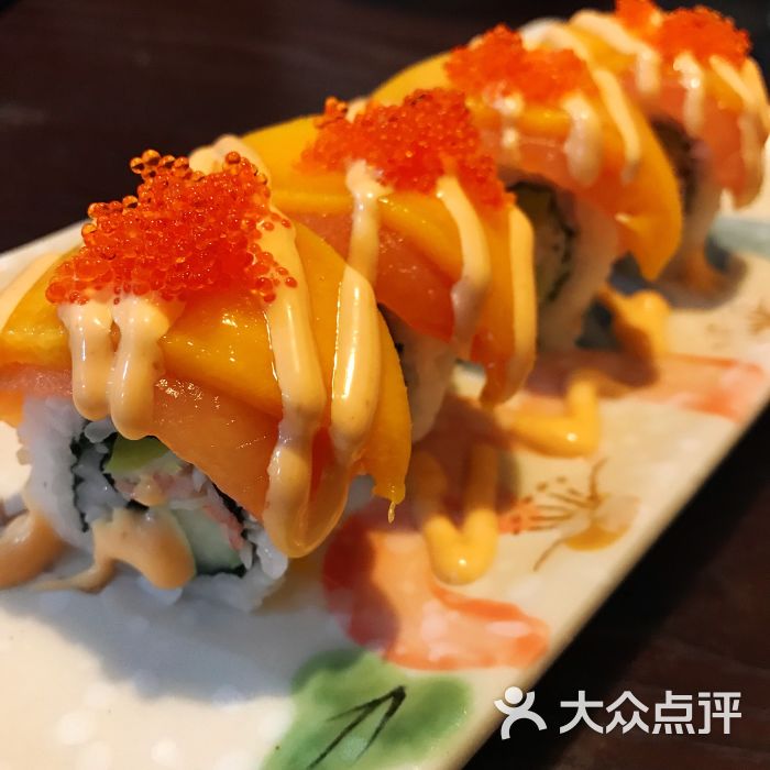 香芒三文鱼卷