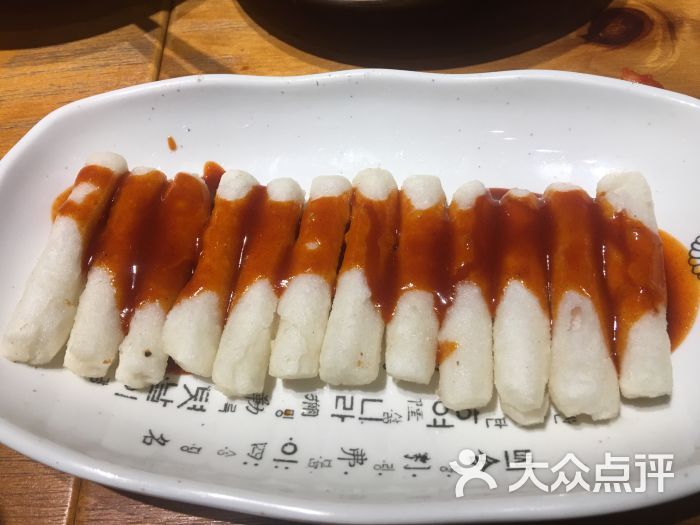 春川一只鸡(康定路旗舰店)炸年糕串图片 - 第7张