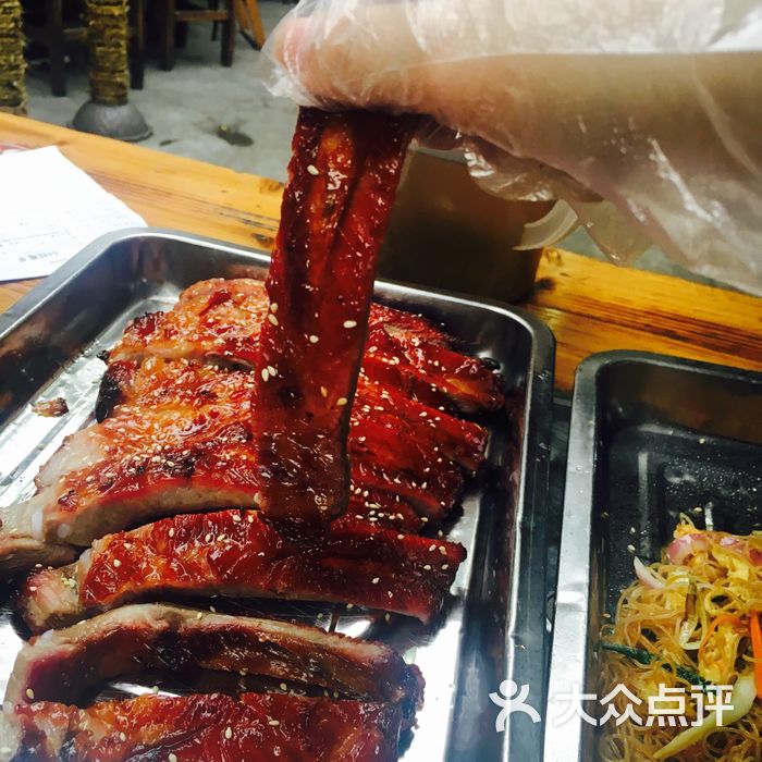 仙庙烧鸡蜜汁烧排骨图片-北京顺德菜-大众点评网