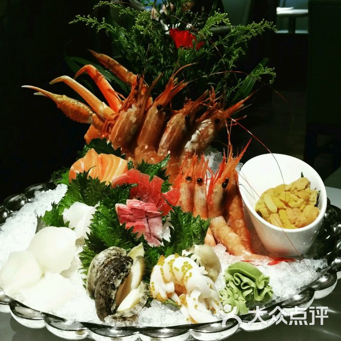 海鲜鱼市seafood wharf(世博源店-刺身拼盘图片-上海美食-大众点评网