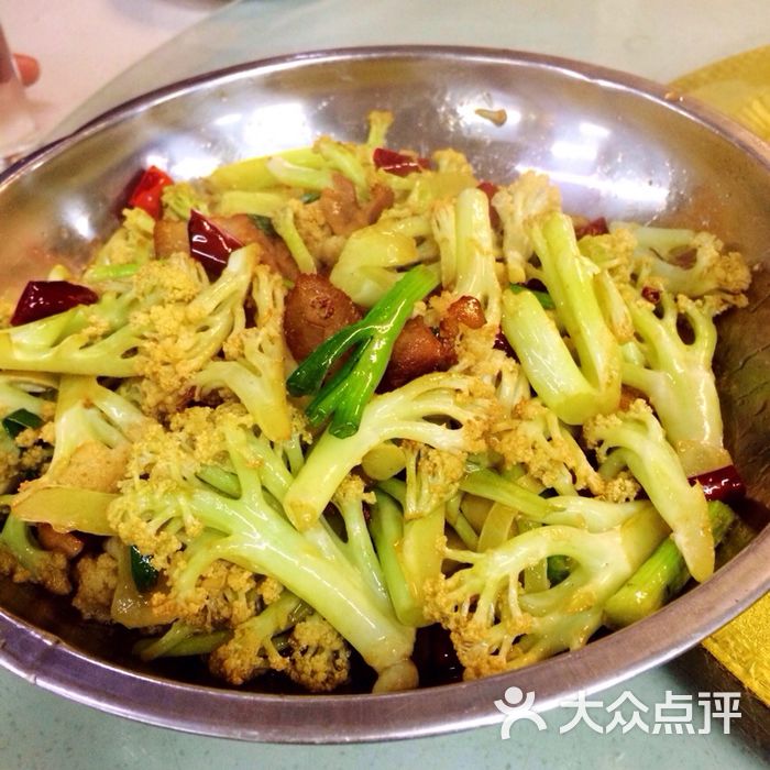 黄鹤天厨大盘花菜图片-北京其他中餐-大众点评网