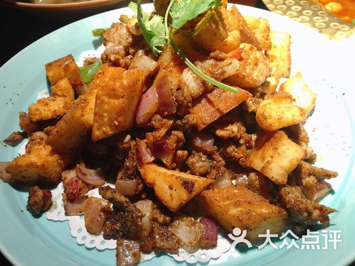 楼兰新疆主题餐厅(凯德天府店-一品馕炒肉图片-成都美食-大众点评网