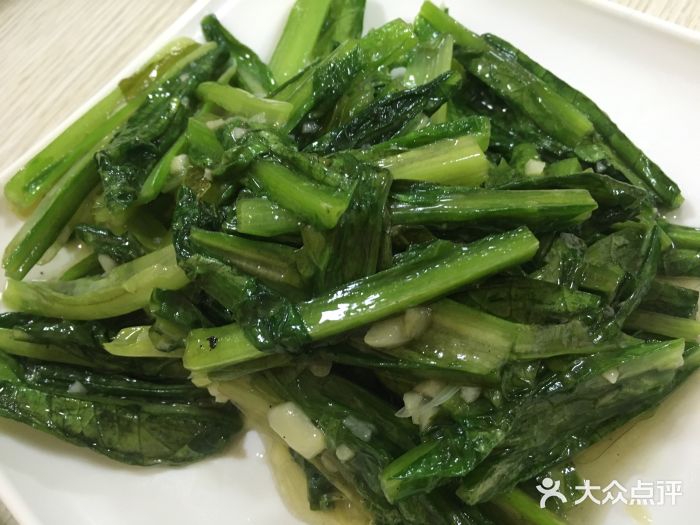 津门半份菜-蒜蓉油麦菜图片-天津美食-大众点评网