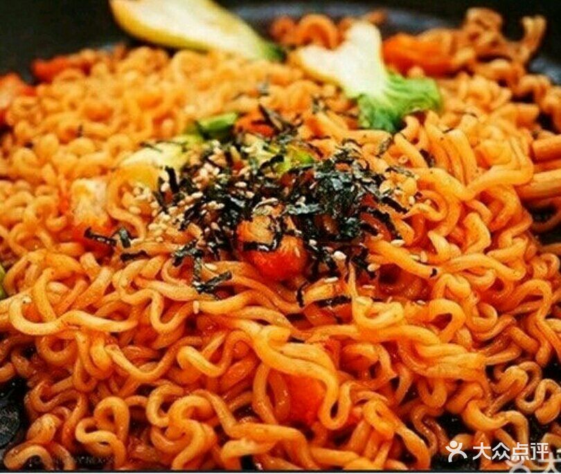美石记石锅拌饭超辣泡菜火鸡面图片