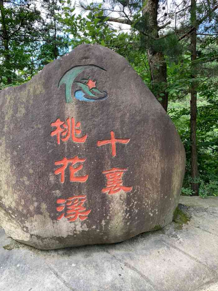 桃花冲森林公园-"出行前功课做得不足,原计划是奔鹞落坪风景.