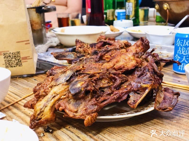 烤鸡骨架