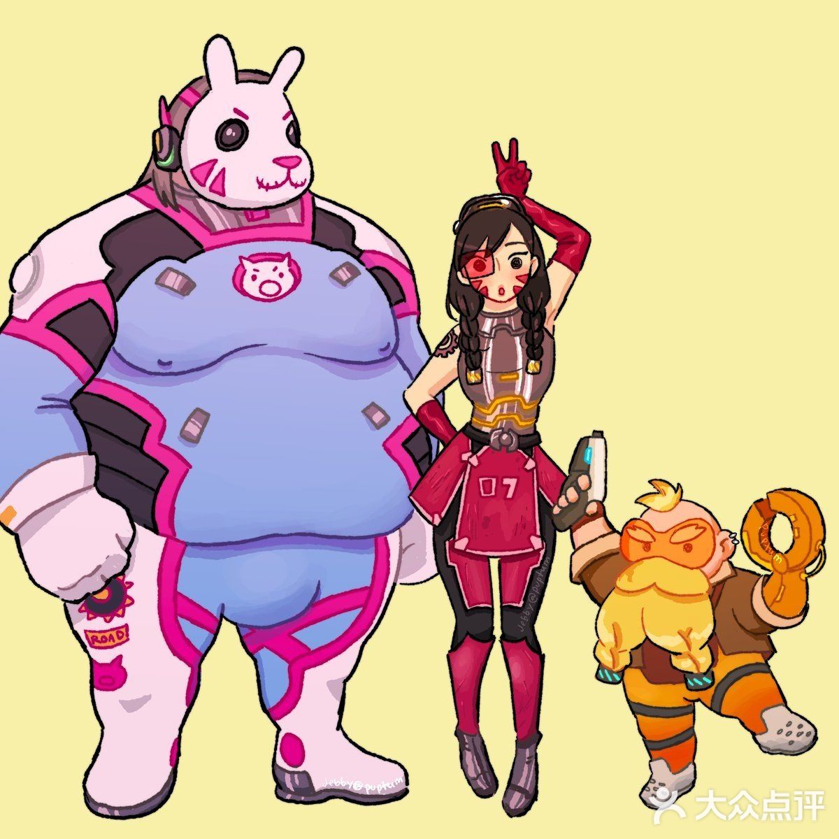 守望先锋插画作品欣赏[加油][加油]