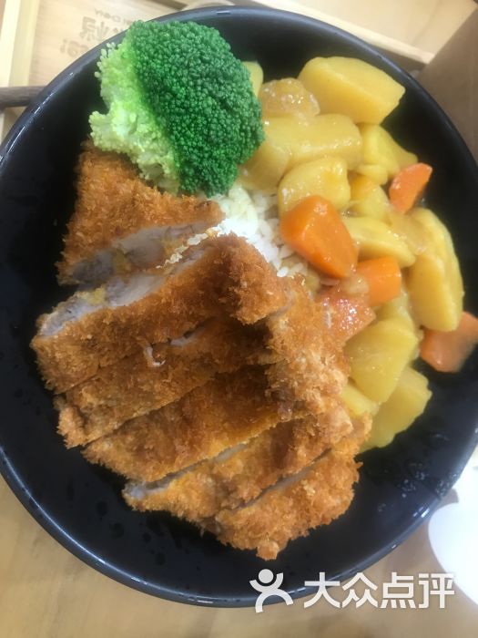 咖喱鸡排饭