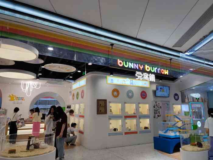 兔窝镇bunnyburrow(杭州湖滨银泰in77店【项目】宠物售卖垂耳兔也