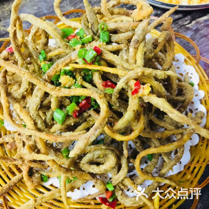美味海鲜大排档椒盐鳗鱼苗图片-北京海鲜-大众点评网
