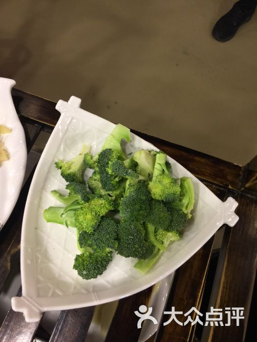 重庆十八梯毛肚火锅(欧亚学院店)西蓝花图片 - 第9张