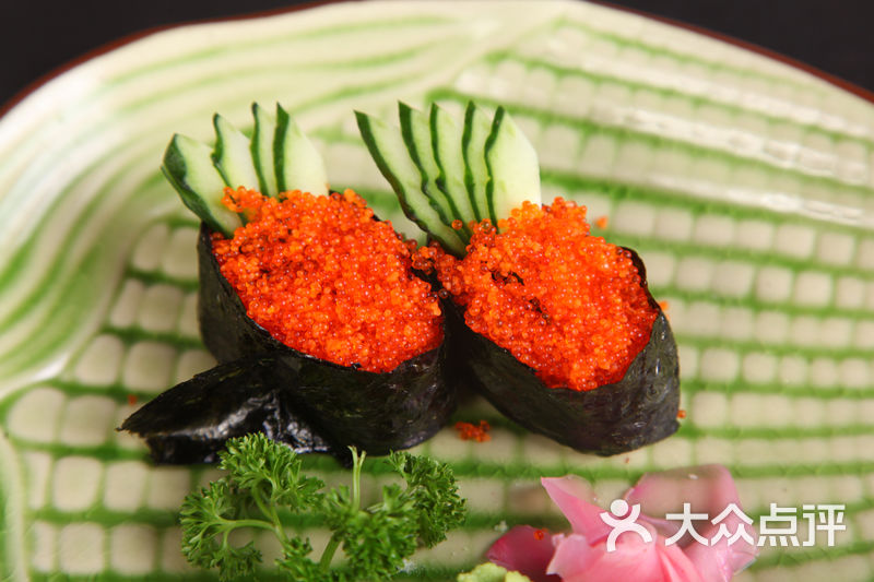 红蟹籽寿司 16例 副本