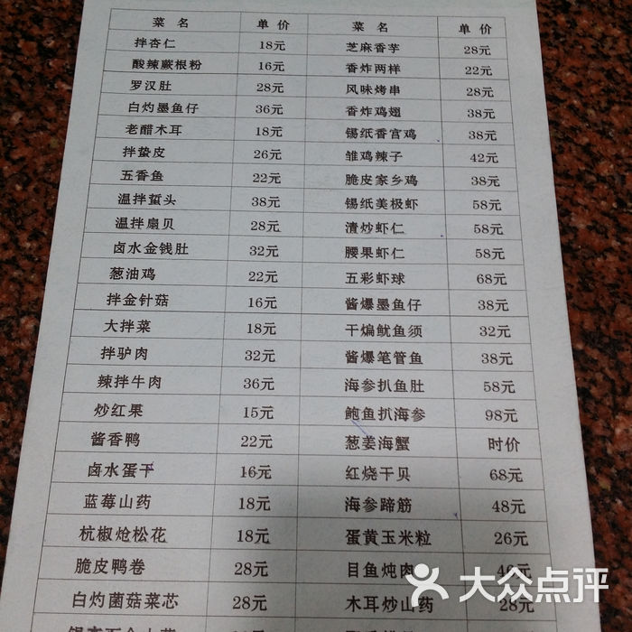 怡祥饭庄菜单图片-北京天津菜-大众点评网