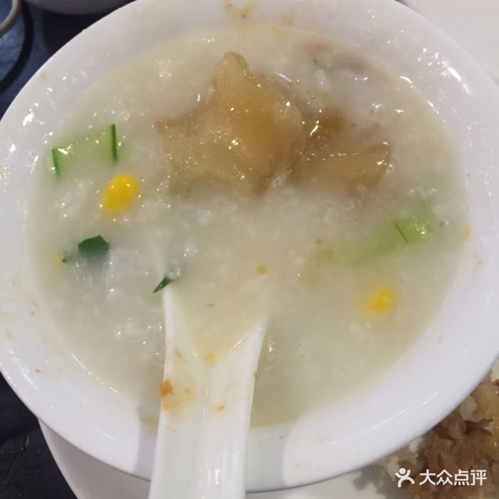 水沐莲清花赞主题茶点海瑶花胶粥图片