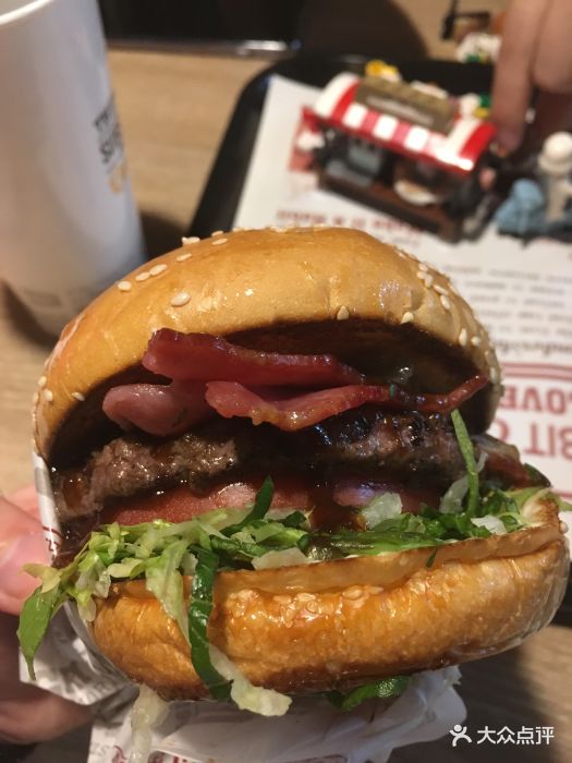 the habit burger grill 哈比特汉堡(复兴soho店)bbq培根牛肉特堡图片