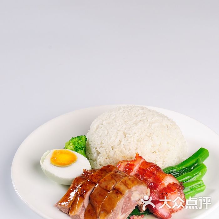 洋葱饭小馆豉油鸡拼叉烧图片-北京快餐简餐-大众点评网