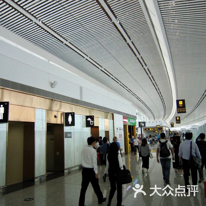江北国际机场t3航站楼登机口图片-北京飞机场-大众