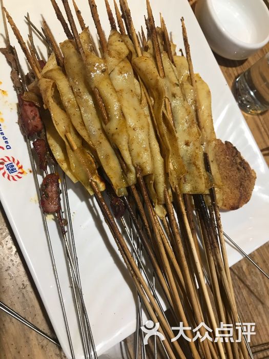 大胖烤串店烤干豆腐图片 第3张