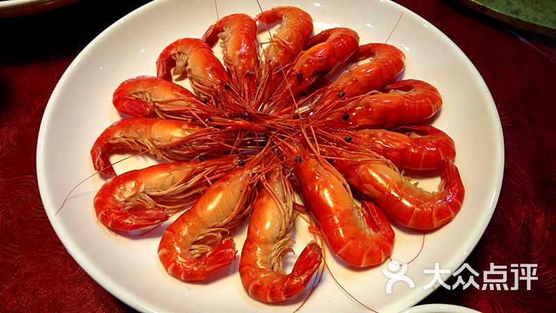 白灼大河虾