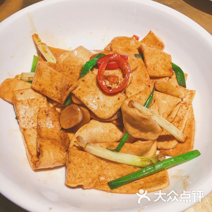 素烧千页豆腐