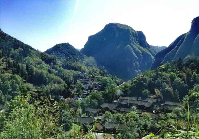 酉阳县河湾山寨-"【简介】河湾山寨,位于重庆酉阳县镇