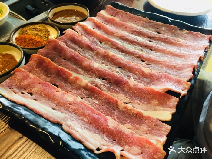 那胡同里的小烤肉馆(安盛店)烟熏培根图片 - 第1张