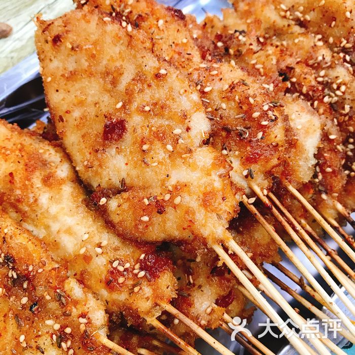 小豹烤串特色烤鸡排图片-北京烧烤-大众点评网
