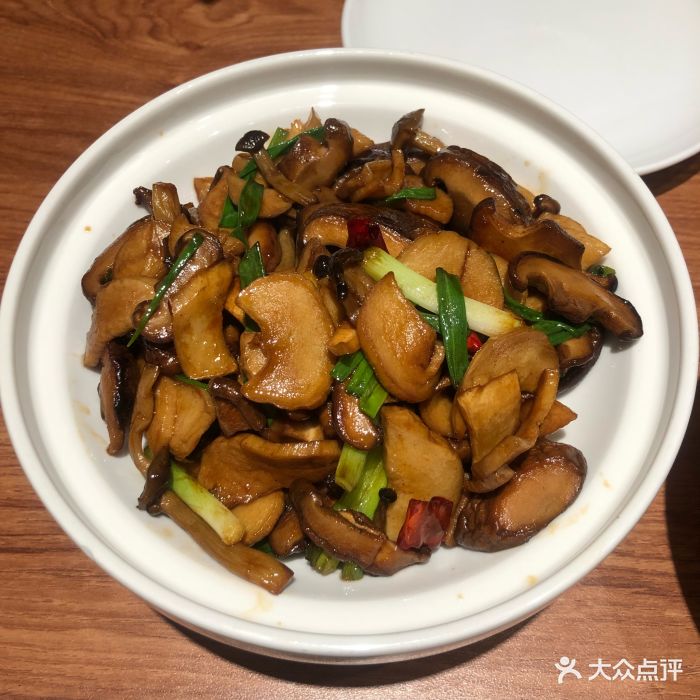 橄榄油炒蘑菇