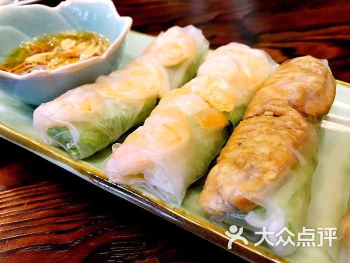 映越越南餐厅大虾牛肉米纸卷图片 - 第11张