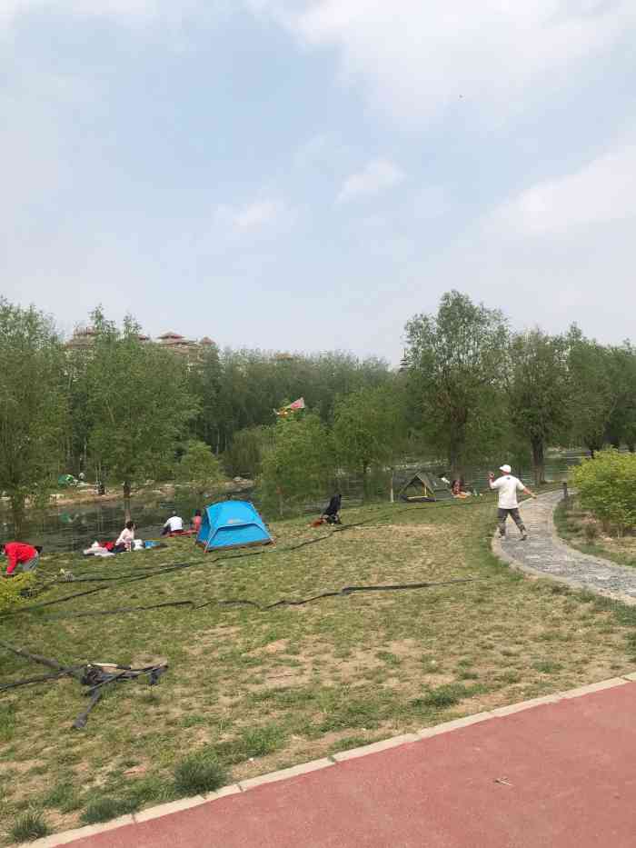 马家湾湿地公园-"公园没有地方停车,只能停在路边,没.