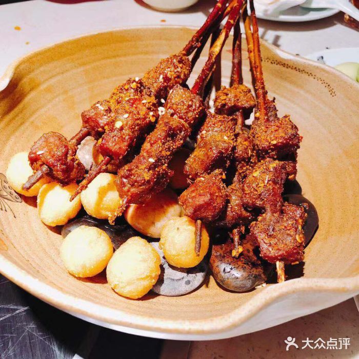 红柳烤牛肉串