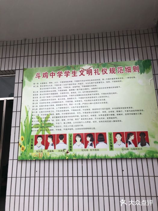 宝鸡市斗鸡中学图片