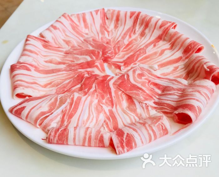 重庆德庄火锅新西兰高钙羊肉图片 - 第1张