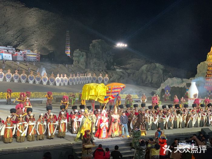 文成公主实景剧场图片