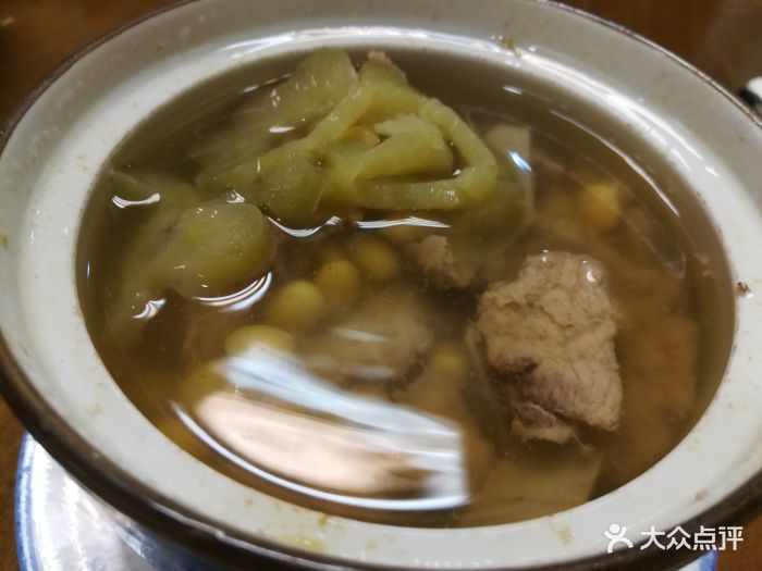 凉瓜黄豆炖龙骨