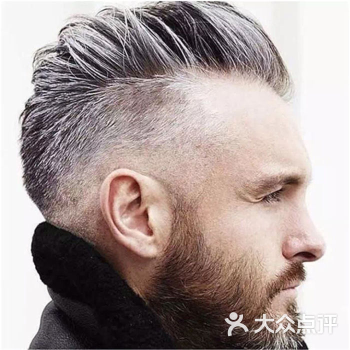 绅士大背头