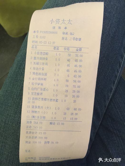 小资太太港式茶餐厅(中央大街店)图片 第1张