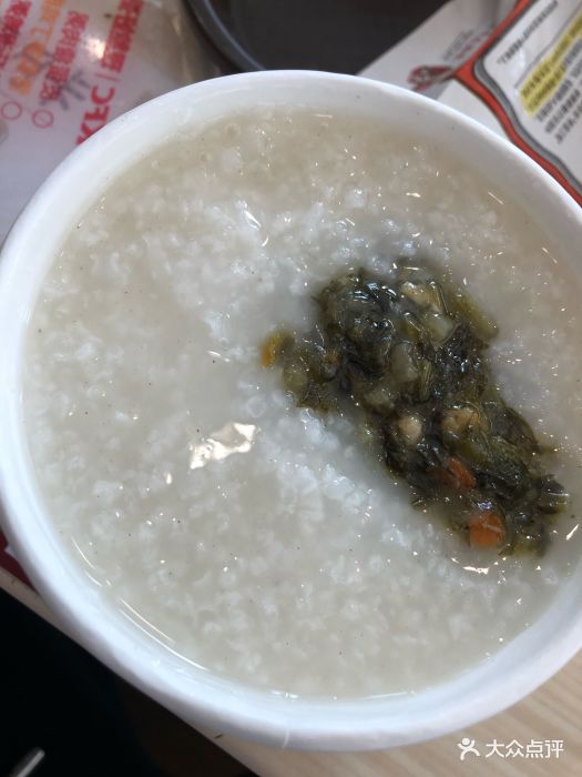 雪菜笋丁鸡肉粥