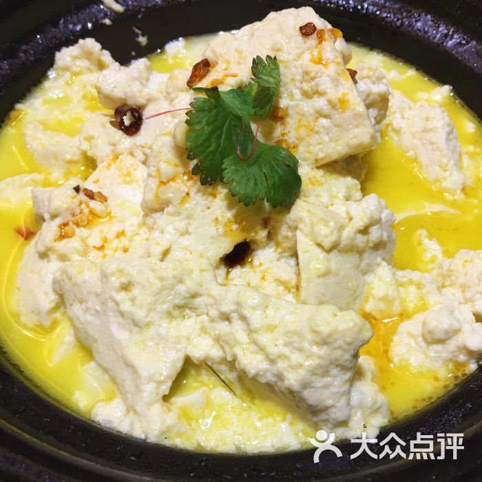 鸡汤豆腐