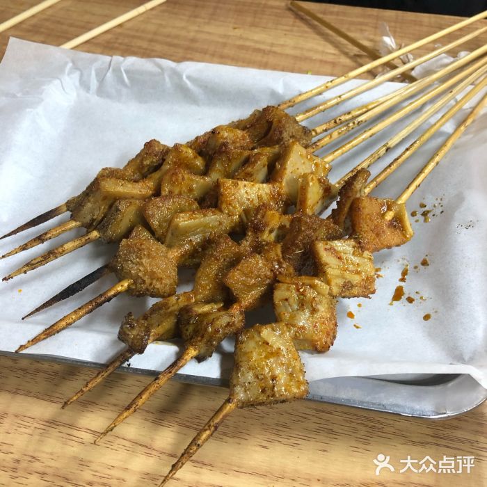 清真·成都第一家资格烤羊肉串烤羊肚图片