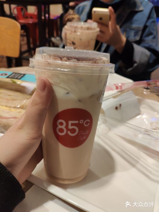 85度c(益田假日世界店)海盐泥巴奶茶图片