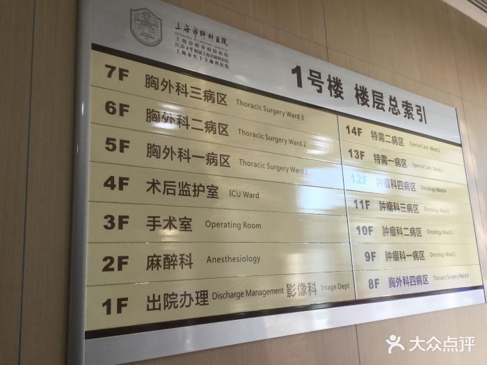 同济大学附属上海市肺科医院住院部图片